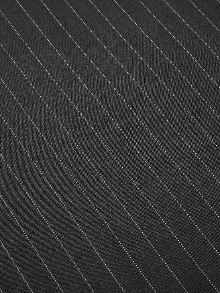 Combinaison rayures gris foncé avec ceinture années 1950