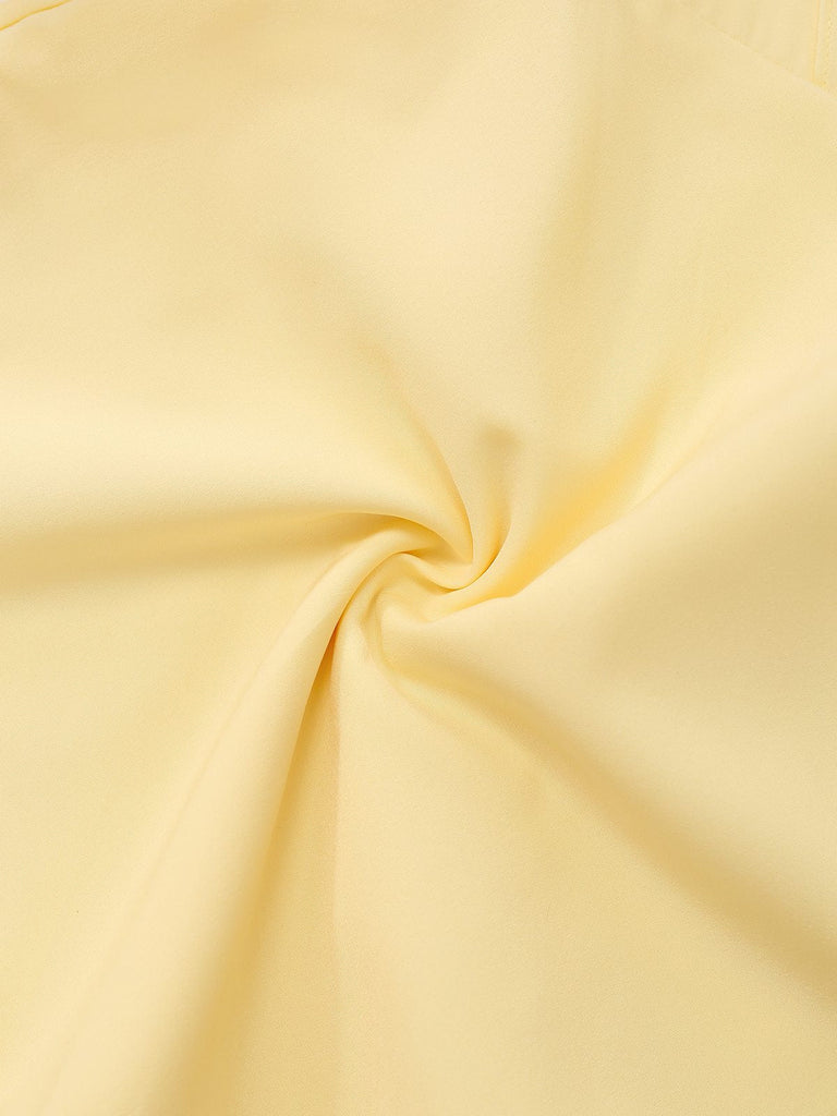 Robe patineuse dentelle à lacets et bretelles années 1960