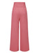 2PCS chemisie tulipe rose et pantalon à boutons années 50