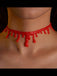 Collier vintage imitation saignement d'Halloween