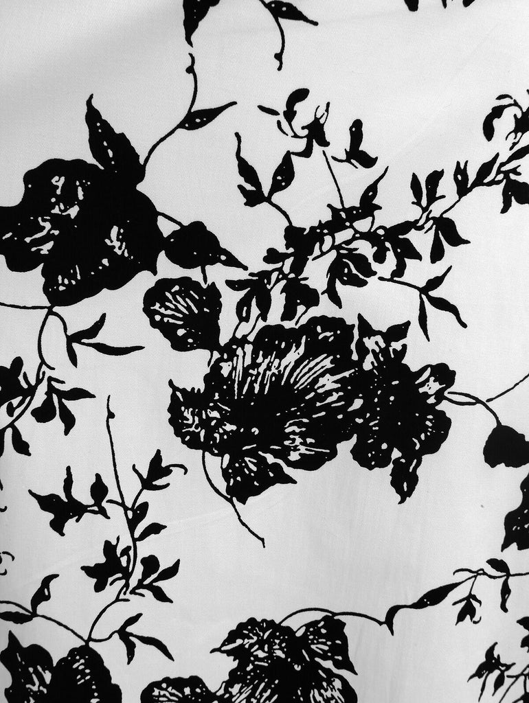 Robe Vintage Année 50 Trapèze Florale Soirée Cocktail Pin Up