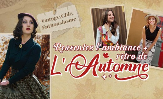 Tenues d'automne enchanteresses : Guide de la mode rétro d'Automne