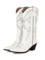 Bottes de cowboy western brodées vintage