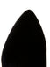Escarpins vintage en velours uni bout pointu