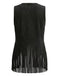 Gilet Western à Franges et Clous en Daim Années 30