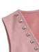 Gilet Western à Franges et Clous en Daim Années 30