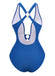 1960s Ruched Drawstring One Piece Swimsuit - vintage swimsuit, pin-up style
