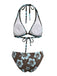 1960s Floral Tropical Bikini - vintage fashion, retro style