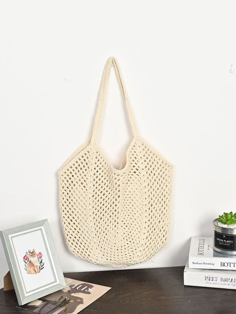 Grand Sac en Paille Tressée