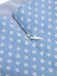Robe Trapèze Bleu Ciel à Pois et Bretelles Années 1950 Cocktail 5