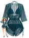 Maillot de Bain Solid Halter & Shimmer Années 1950