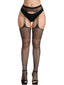 Bas Creux en Dentelle Noire