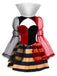 Robe d'Halloween avec couronne Reine de Cœur années 1950