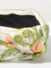 Bandeau floral brodé style bohème rétro