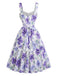 [Prévente] 2PCS Ensemble Blouse à Col Lavallière et Robe à Petites Fleurs Années 1950 - 12