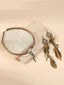Boucles d'oreilles et collier ras du cou attrape-rêves et plumes
