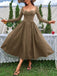 Robe mi-longue plissée à lacets et dos nu années 1960