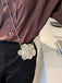 Mini sac à chaîne en alliage en forme de fleur