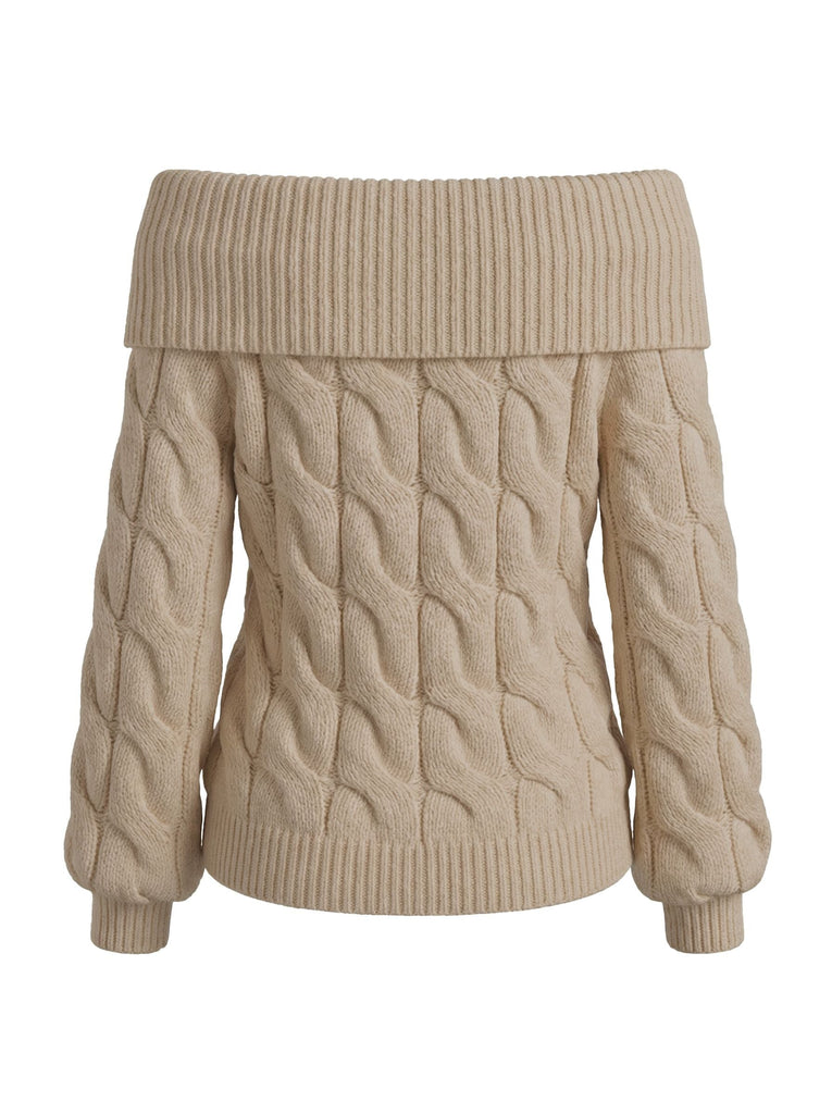 2000s Y2K Pull uni à épaules dénudées