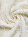 Bohème Texturé Smockéé Maxi Jupe Beige Années 1970 6