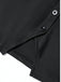 Blouse Col V Patchwork Dentelle Noir Années 60