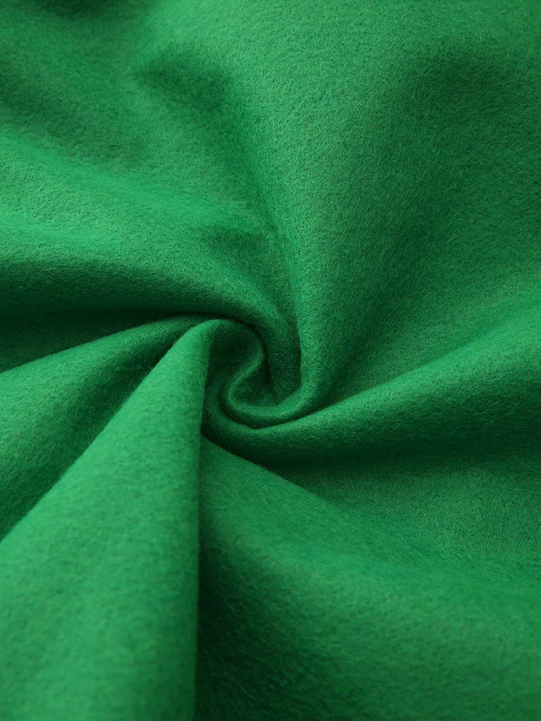 Sweatshirt à capuche sapin de Noël années 1950 avec pompons colorés