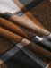 [Prévente] Robe chasuble carreaux et encolure carrée couleur kaki années 60