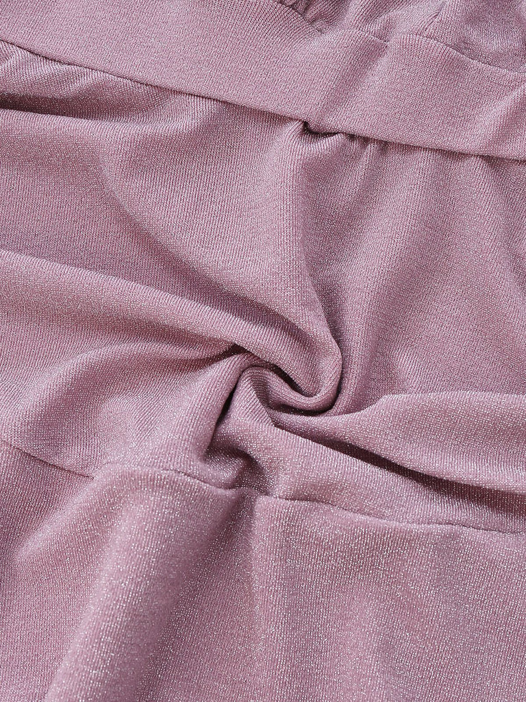 Close-up of pink fabric with folds