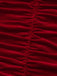 [Prévente] Robe courte rouge velours corset années 1980s