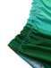 Maillot de bain une pièce froncé vert ombré années 1930