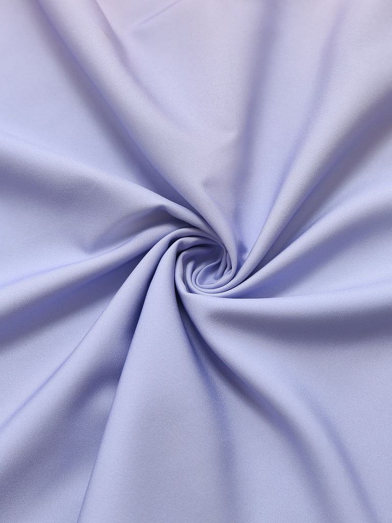 Robe dos nu à décolleté plongeant en V ombré années 1940