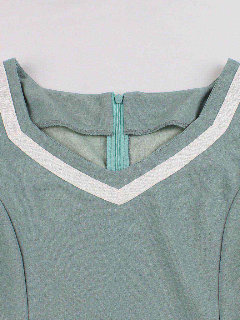 Robe Swing Année 50 Fleurie avec Ceinture 10