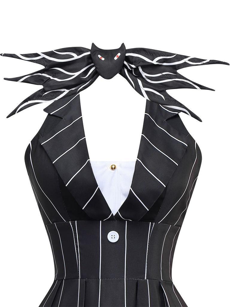[Pré-vente] Robe chauve-souris de L'Étrange Noël de Monsieur Jack verte années 1960