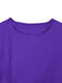 Robe Mod violette inspirée de Daphné des années 1960 avec foulard
