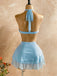 Robe Évasée à Pois Col Cœur Manches Bouffantes années '50 4