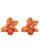 Orchidée Fleur Imposant Boucles d'Oreilles 6
