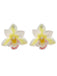Orchidée Fleur Imposant Boucles d'Oreilles 8