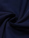 [Prévente] Robe Crayon Sans Manches à Revers Bleu Profond Années 60