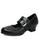 Pointu Orteil Conique Talon Escarpins Boucle Chaussures