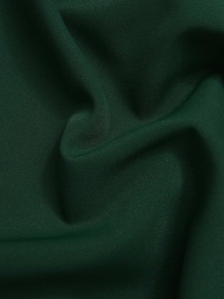 [Prévente] Short plissé vert à pois patchwork des années 1950
