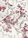 [Prévente] Robe florale smockée nœud à l'épaule des années 1940