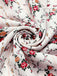 [Prévente] Robe florale smockée nœud à l'épaule des années 1940