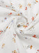 [Prévente] Robe blanche en coton petites fleurs des années 1950