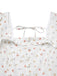 [Prévente] Robe blanche en coton petites fleurs des années 1950