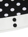 [Prévente] Robe noire à pois et col en V des années 1960