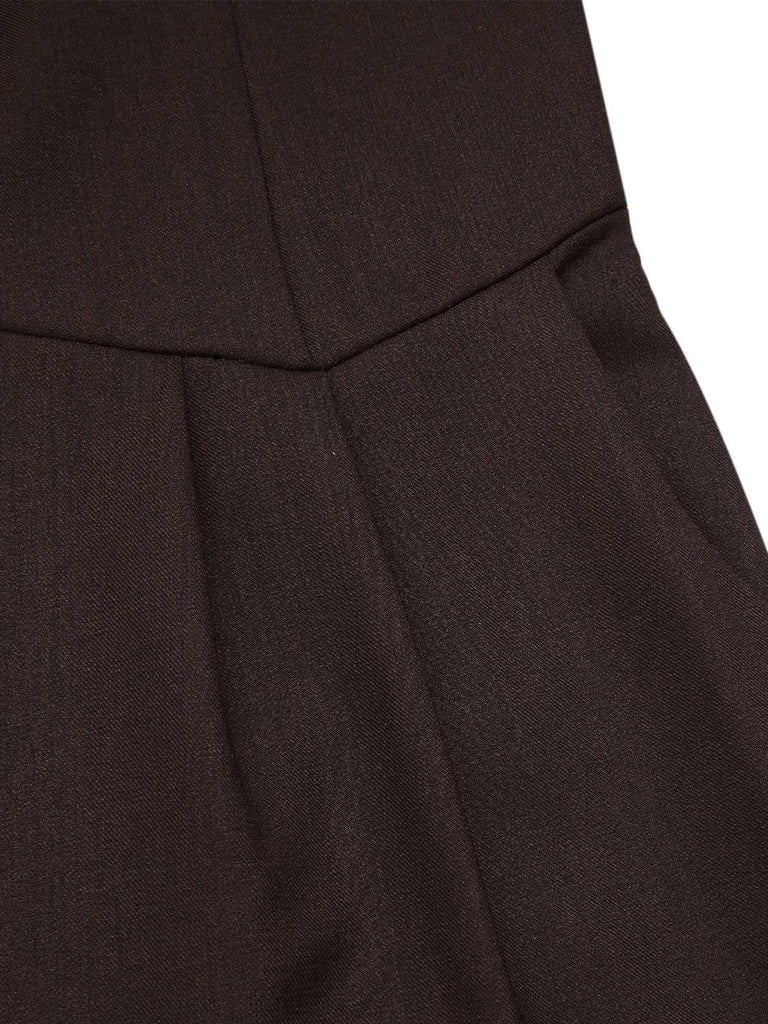 [Prévente] Ensemble chemisier coton et pantalon bretelles années 1930