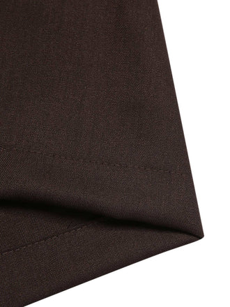 Pantalon à bretelles bleu foncé à bretelles boutonné années 1950