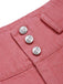 [Prévente] Pantalon rose coton en à boutons des années 1950