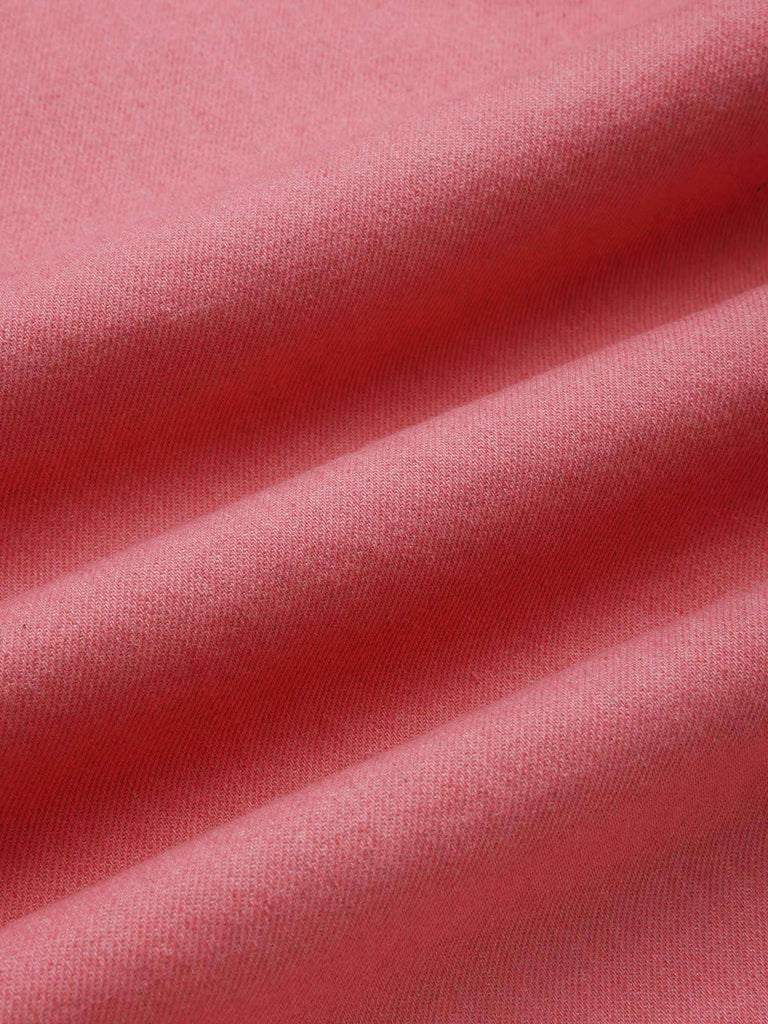 [Prévente] Pantalon rose coton en à boutons des années 1950