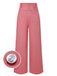 [Prévente] Pantalon rose coton en à boutons des années 1950
